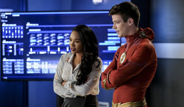 Grant Gustin Candice Patton The Flash All Doll'd Up