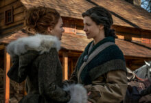 Sophie Skelton Caitriona Balfe Outlander The Deep Heart's Core