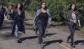 Alanna Masterson Eleanor Matsuura Nadia Hilker The Walking Dead Chokepoint