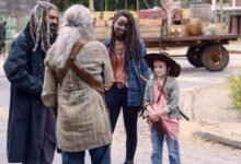 Danai Gurira Cailey Fleming Melissa McBride Khary Payton The Walking Dead The Calm Before