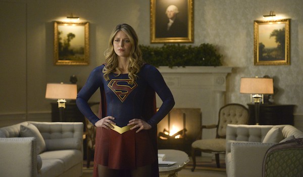 Melissa Benoist Supergirl The Oval Office