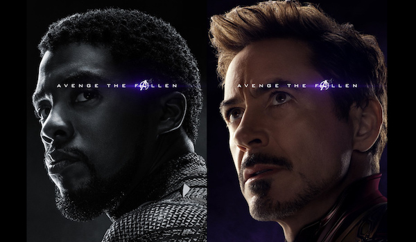 Robert Downey Jr Chadwick Boseman Avengers Endgame