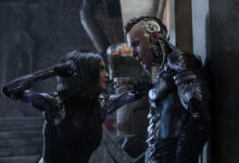Rosa Salazar Ed Skrein Alita Battle Angel