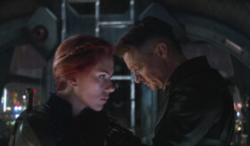 Jeremy Renner Scarlett Johansson Avengers Endgame
