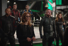 Stephen Amell David Ramsey Emily Bett Rickards Juliana Harkavy Rick Gonzalez Colton Haynes Arrow You Have Saved This City