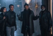 Samuel L. Jackson Jessie T. Usher Richard Roundtree Alexandra Shipp Shaft
