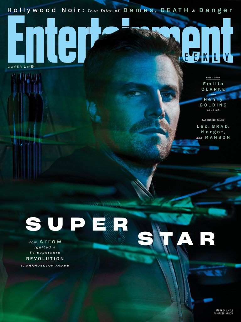 Arrow Arrowverse Entertainment Weekly August 2019 Cover