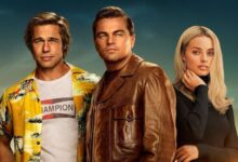 Brad Pitt Leonardo DiCaprio Margot Robbie Once Upon a Time in Hollywood