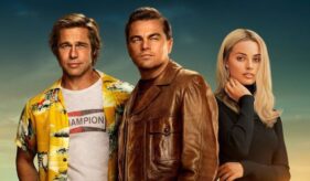 Brad Pitt Leonardo DiCaprio Margot Robbie Once Upon a Time in Hollywood