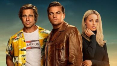 Brad Pitt Leonardo DiCaprio Margot Robbie Once Upon a Time in Hollywood