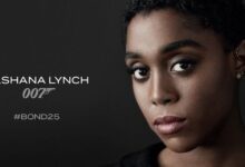 Lashana Lynch Bond 25 Logo