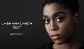 Lashana Lynch Bond 25 Logo