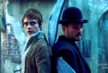 Orlando Bloom Cara Delevingne Carnival Row