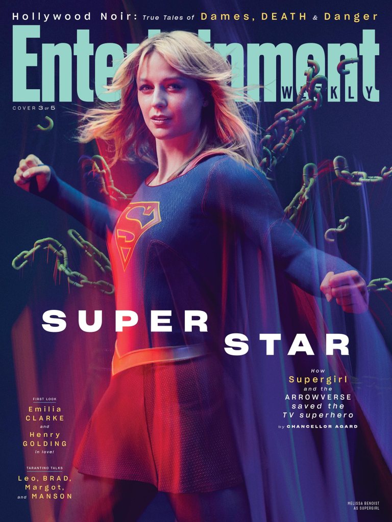 Supergirl Arrowverse Entertainment Weekly August 2019 Cover