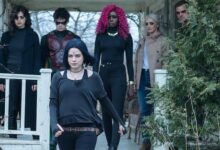 Teagan Croft Minka Kelly Alan Ritchson Anna Diop Conor Leslie Titans Season 2