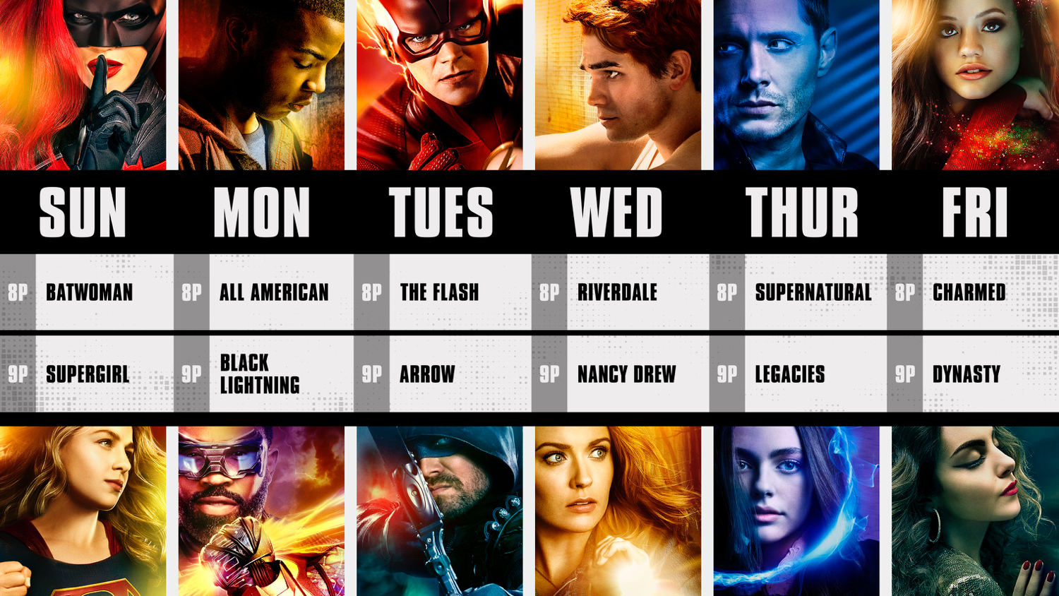 The CW 2019 Fall TV Schedule
