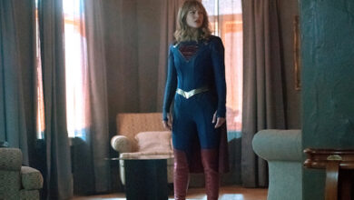 Melissa Benoist Supergirl Blurred Lines