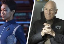 Sonequa Martin-Green Patrick Stewart Star Trek