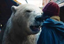Dafne Keen Lorek Byrnison His Dark Materials Armour