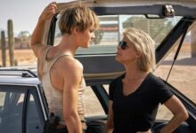 Mackenzie Davis Linda Hamilton Terminator Dark Fate