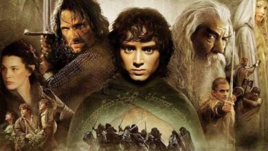 The Lord of the Rings The Fellowship of the Ring Movie Poster Banner