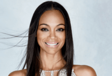 Zoe Saldana Smiling