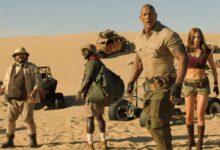 Dwayne The Rock Johnson Kevin Hart Jack Black Karen Gillan Jumanji The Next Level