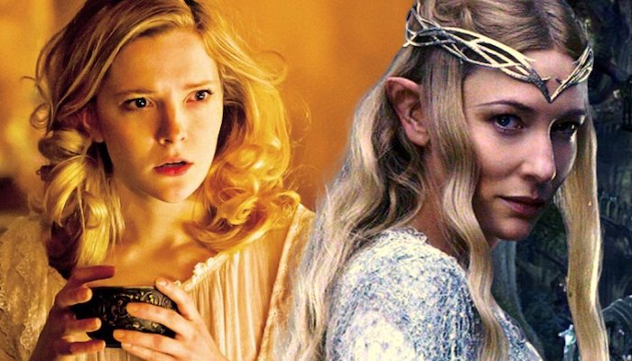 Morfydd Clark Cate Blanchett The Lord of the Rings The Fellowship of the Ring