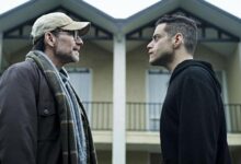 Rami Malek Christian Slater Mr. Robot Exit