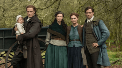 Sam Heughan Caitriona Balfe Sophie Skelton Richard Rankin Outlander Season 5