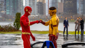 Grant Gustin The Flash Death of the Speed Force