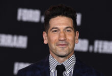 Jon Bernthal Suit Tie Smiling
