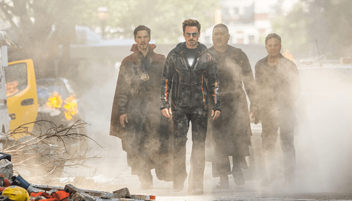 Robert Downey Jr. Mark Ruffalo Benedict Wong Benedict Cumberbatch Avengers Infinity War