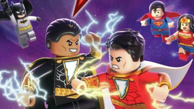 Lego Dc Shazam Magic And Monsters Bluray Cover