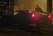 Robert Pattinson Batmobile The Batman