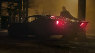 Robert Pattinson Batmobile The Batman