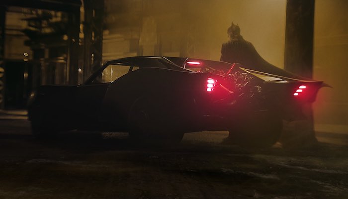 Robert Pattinson Batmobile The Batman