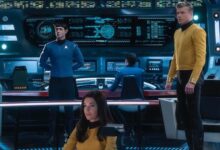 Anson Mount Rebecca Romijn Ethan Peck Star Trek Discovery