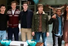 Dylan Minnette Alisha Boe Miles Heizer Christian Navarro 13 Reasons Why Season Four
