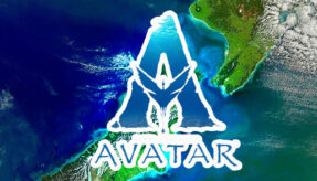 Avatar 2 Logo Over New Zealand 01