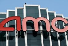 AMC Theatres Logo On Glass Siding 01