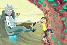 Rick And Morty Season Climbing Wall
