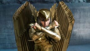 Gal Gadot Gold Armor Wonder Woman