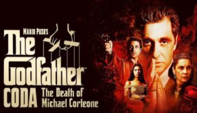 The Godfather Coda The Death Of Michael Corleone Movie Poster Banner
