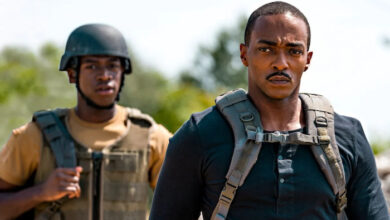 Anthony Mackie Outside The Wire