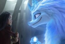 Raya Blu Purple Smiling Dragon Raya And The Last Dragon