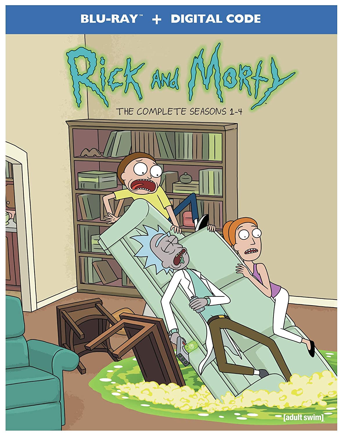 Rick And Morty Seasons Blu Ray
