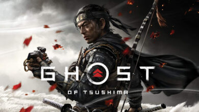 Ghost Of Tsushima Video Game Cover