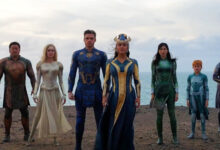 Angelina Jolie Richard Madden Gemma Chan Ma Dong Seok Kumail Nanjiani Lia Mchugh Salma Hayek Eternals
