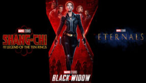 Black Widow Movie Poster Shang Chi And The Legend Of The Ten Rings Eternals Logos